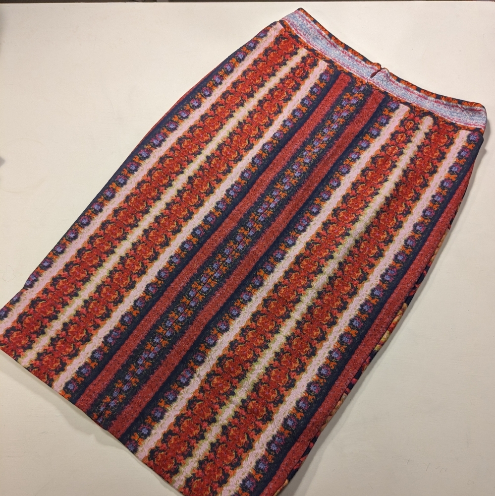 SOLD - ❤️🩷 Anthropologie Maeve Marala Floral Pencil Skirt, M - Picture 6 of 13